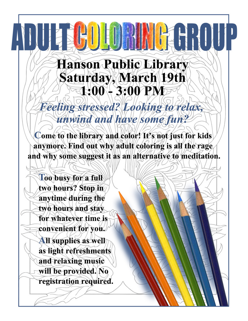 Adult Coloring Group