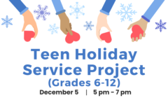 Teen Holiday Service Project